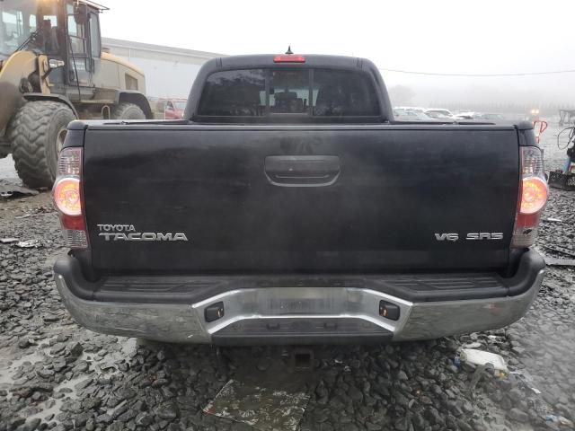 3TMMU4FN2CM041537 - 2012 TOYOTA TACOMA DOUBLE CAB LONG BED BLACK photo 6