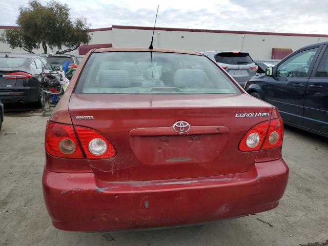 1NXBR32EX5Z391906 - 2005 TOYOTA COROLLA CE RED photo 6