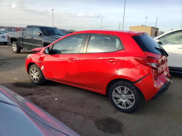 JM1DE1KY0D0166018 - 2013 MAZDA MAZDA2 RED photo 2