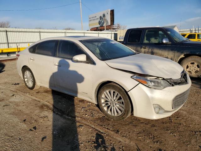 4T1BD1EB9DU003812 - 2013 TOYOTA AVALON HYBRID WHITE photo 4