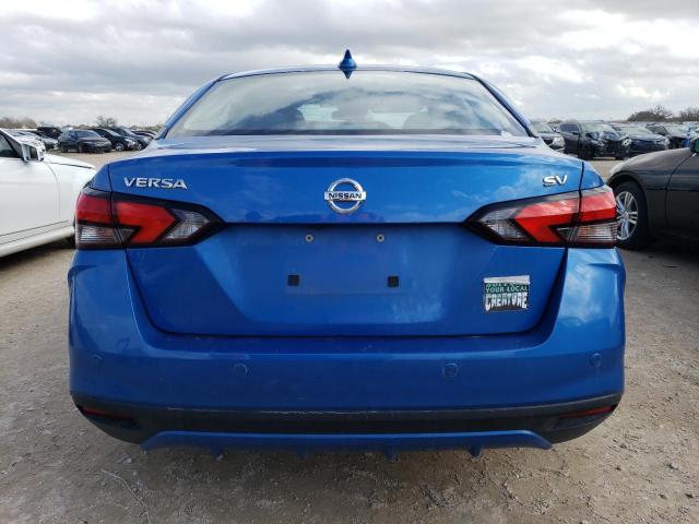 3N1CN8EV1ML828684 - 2021 NISSAN VERSA SV BLUE photo 6