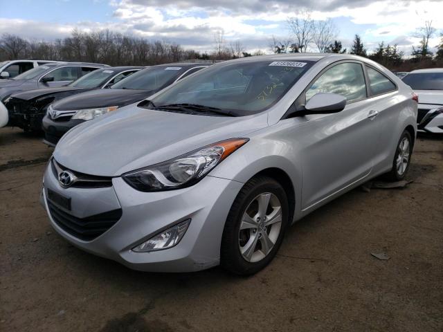 KMHDH6AE0DU004910 - 2013 HYUNDAI ELANTRA CO GS SILVER photo 1