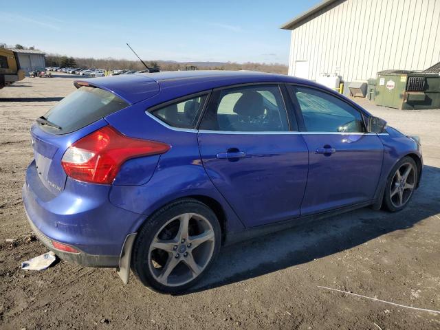 1FADP3N28DL187555 - 2013 FORD FOCUS TITANIUM BLUE photo 3