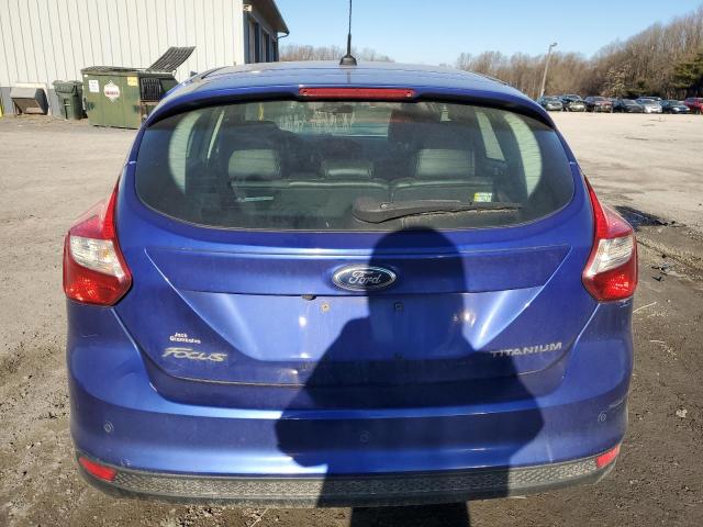 1FADP3N28DL187555 - 2013 FORD FOCUS TITANIUM BLUE photo 6