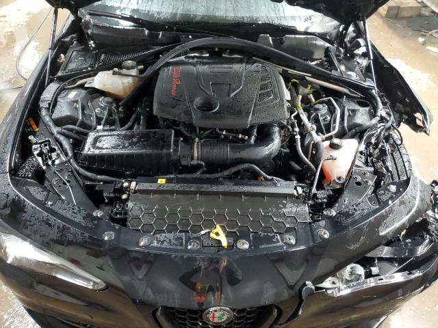 ZARFAEDN0J7575238 - 2018 ALFA ROMEO GIULIA Q4 BLACK photo 11
