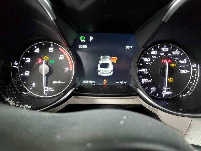 ZARFAEDN0J7575238 - 2018 ALFA ROMEO GIULIA Q4 BLACK photo 9