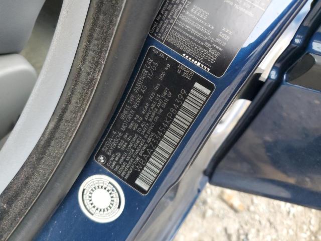 WBAAZ33454KP84399 - 2004 BMW 325 IS SULEV BLUE photo 12