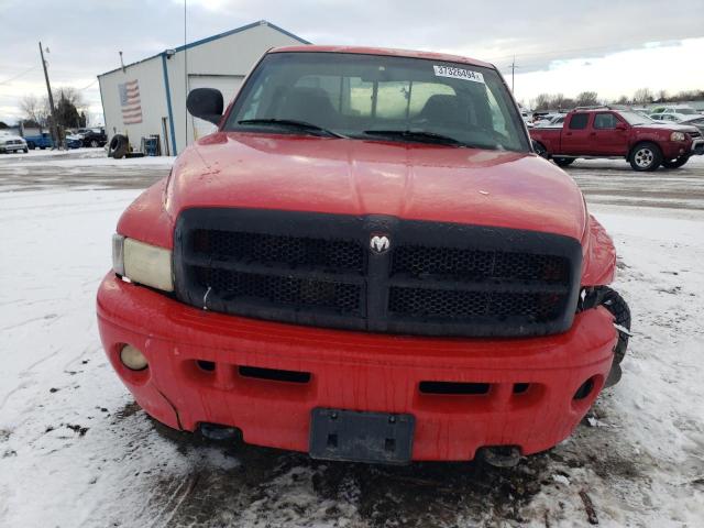 3B7HF13Z3YG155411 - 2000 DODGE RAM 1500 RED photo 5