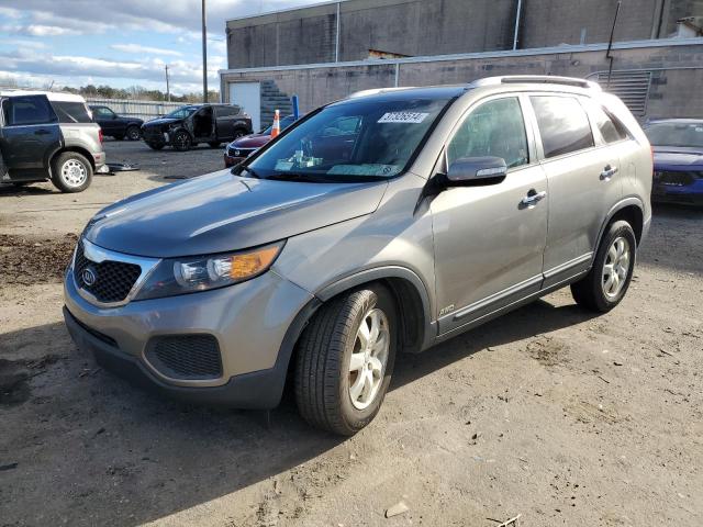 5XYKTDA27DG338213 - 2013 KIA SORENTO LX GRAY photo 1