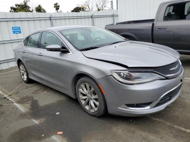 1C3CCCCG0FN627554 - 2015 CHRYSLER 200 C SILVER photo 4