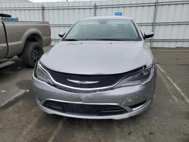 1C3CCCCG0FN627554 - 2015 CHRYSLER 200 C SILVER photo 5