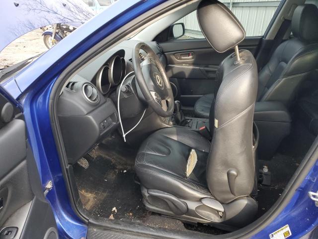 JM1BK343971733175 - 2007 MAZDA 3 HATCHBACK BLUE photo 7