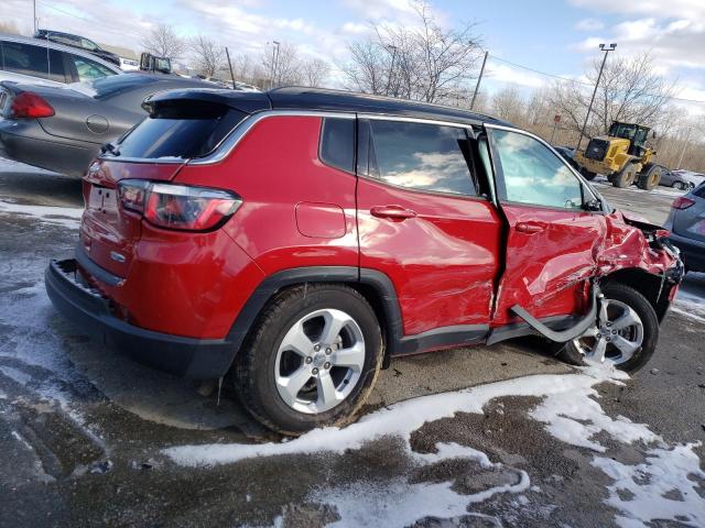 3C4NJDBB4LT130282 - 2020 JEEP COMPASS LATITUDE RED photo 3