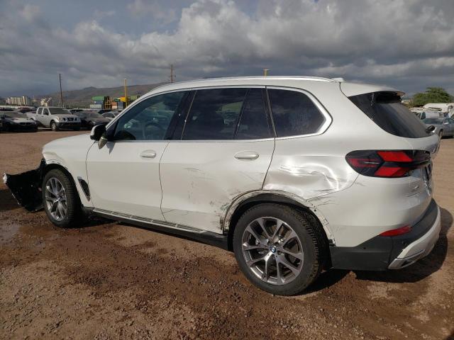 5UX23EU09R9U22105 - 2024 BMW X5 XDRIVE40I WHITE photo 2