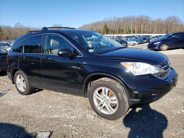 5J6RE4H74AL002510 - 2010 HONDA CR-V EXL BLACK photo 4