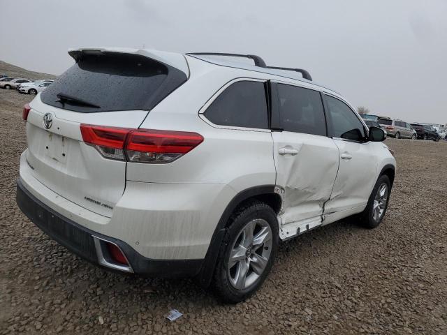 5TDDZRFH6HS407970 - 2017 TOYOTA HIGHLANDER LIMITED WHITE photo 3