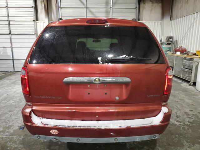 2A8GP64L46R738831 - 2006 CHRYSLER TOWN & COU LIMITED RED photo 6