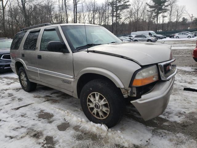 1GKDT13WX12178474 - 2001 GMC JIMMY BEIGE photo 4