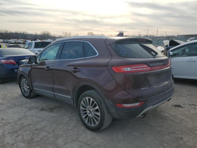5LMCJ3C93HUL04958 - 2017 LINCOLN MKC RESERVE MAROON photo 2