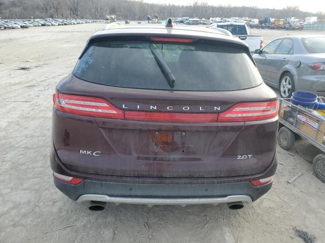 5LMCJ3C93HUL04958 - 2017 LINCOLN MKC RESERVE MAROON photo 6