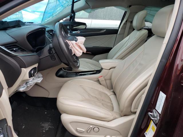 5LMCJ3C93HUL04958 - 2017 LINCOLN MKC RESERVE MAROON photo 7