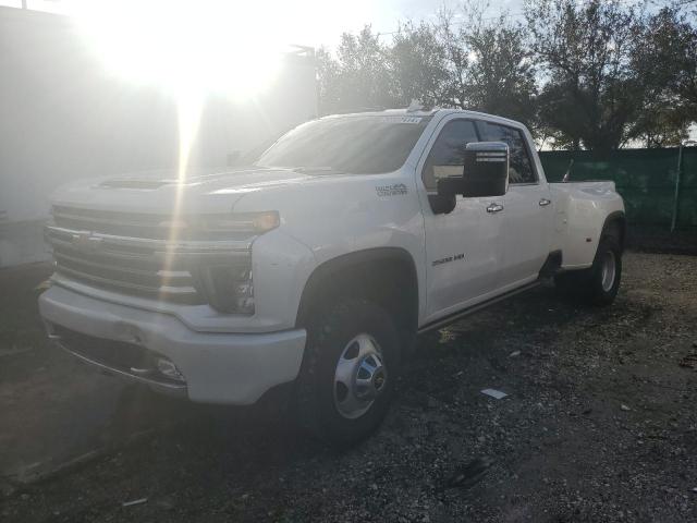 1GC4YVEY7MF246987 - 2021 CHEVROLET SILVERADO K3500 HIGH COUNTRY WHITE photo 1