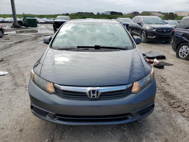 19XFB2F94CE012623 - 2012 HONDA CIVIC EXL GRAY photo 5