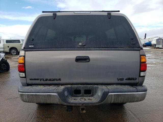 5TBBT4413YS078610 - 2000 TOYOTA TUNDRA ACCESS CAB ნაცრისფერი ფოტო 6