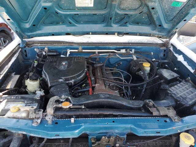 1N6DD26S61C316980 - 2001 NISSAN FRONTIER KING CAB XE BLUE photo 11