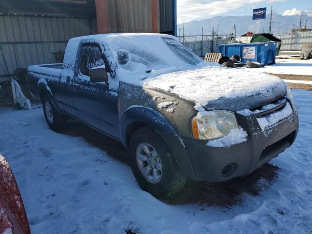 1N6DD26S61C316980 - 2001 NISSAN FRONTIER KING CAB XE BLUE photo 4