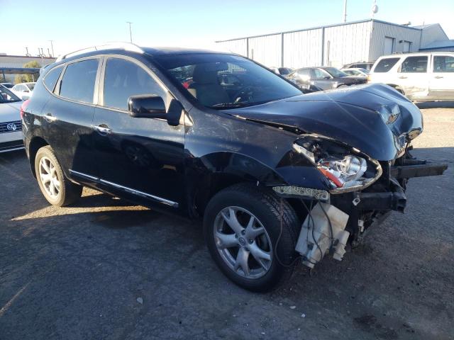 JN8AS5MT4BW567185 - 2011 NISSAN ROGUE S BLACK photo 4