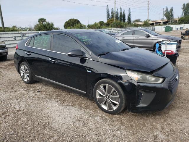 KMHC85LC3HU030800 - 2017 HYUNDAI IONIQ LIMITED BLACK photo 4