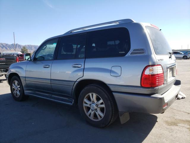 JTJHT00WX53552090 - 2005 LEXUS LX 470 SILVER photo 2