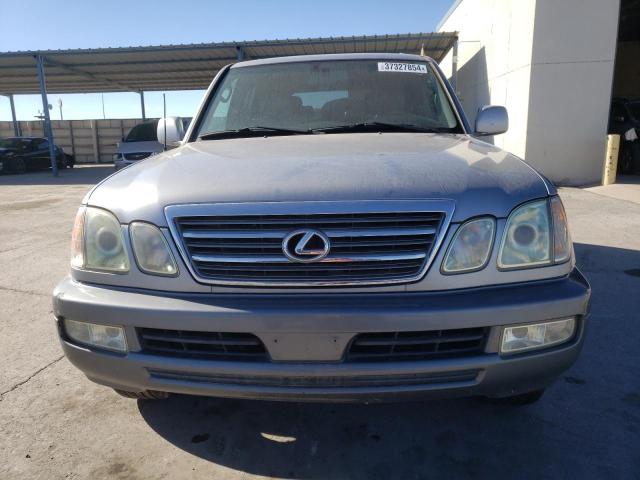 JTJHT00WX53552090 - 2005 LEXUS LX 470 SILVER photo 5