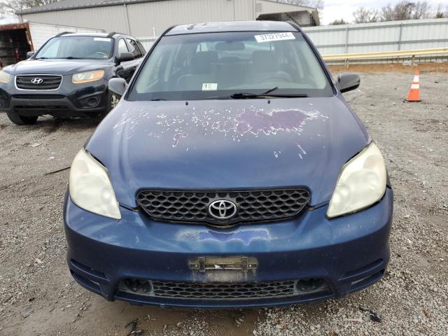 2T1KR32E44C175453 - 2004 TOYOTA COROLLA MA XR BLUE photo 5