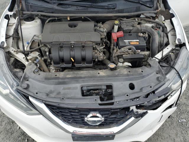 3N1AB7AP7GY308319 - 2016 NISSAN SENTRA S WHITE photo 11