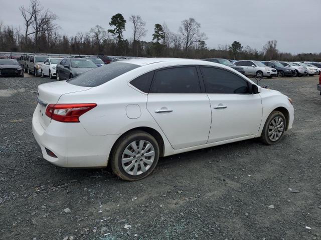 3N1AB7AP7GY308319 - 2016 NISSAN SENTRA S WHITE photo 3