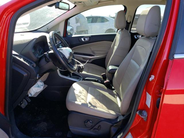 MAJ6S3KL1LC353191 - 2020 FORD ECOSPORT T RED photo 7