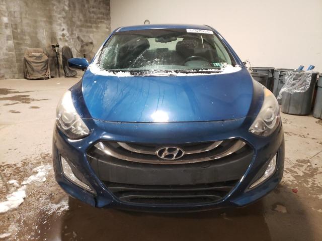 KMHD35LE9DU156576 - 2013 HYUNDAI ELANTRA GT BLUE photo 5