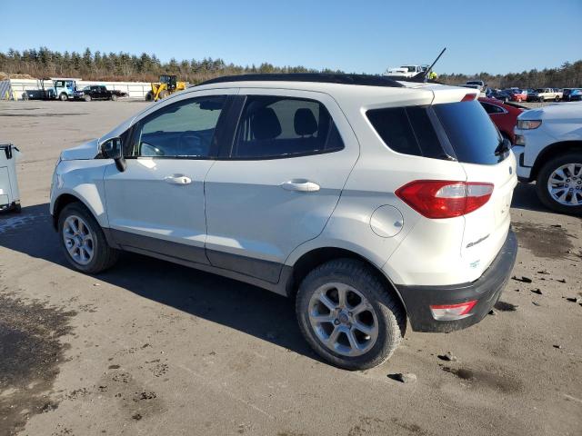 MAJ6S3GL8LC312081 - 2020 FORD ECOSPORT SE 白色 照片 2