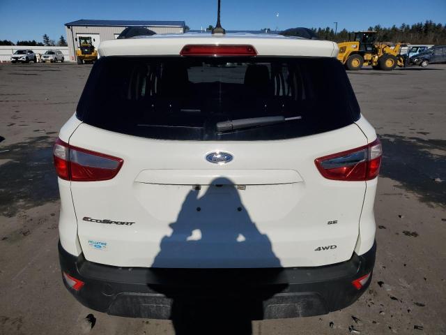 MAJ6S3GL8LC312081 - 2020 FORD ECOSPORT SE 白色 照片 6