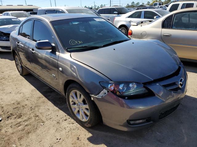 JM1BK324181835261 - 2008 MAZDA 3 S GRAY photo 4