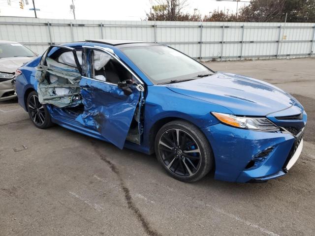 4T1K61AK4LU398805 - 2020 TOYOTA CAMRY XSE BLUE photo 4