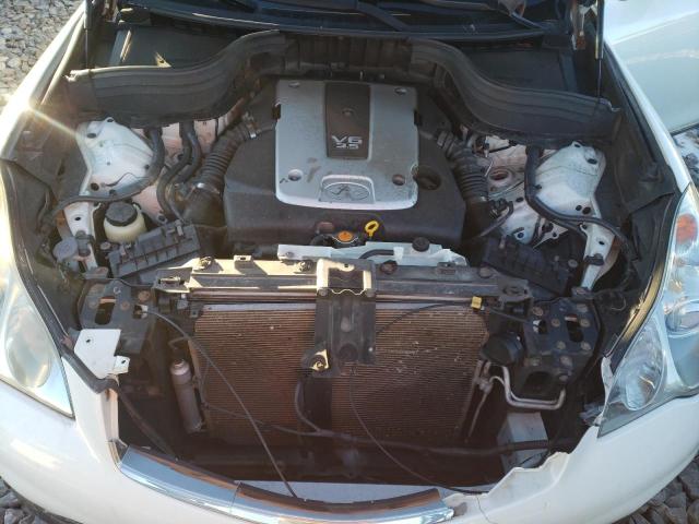 JNKAJ09F68M359316 - 2008 INFINITI EX35 BASE Սպիտակ լուսանկար 11