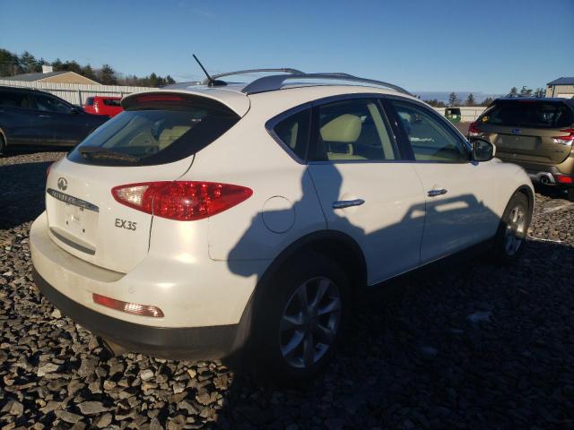 JNKAJ09F68M359316 - 2008 INFINITI EX35 BASE WHITE photo 3