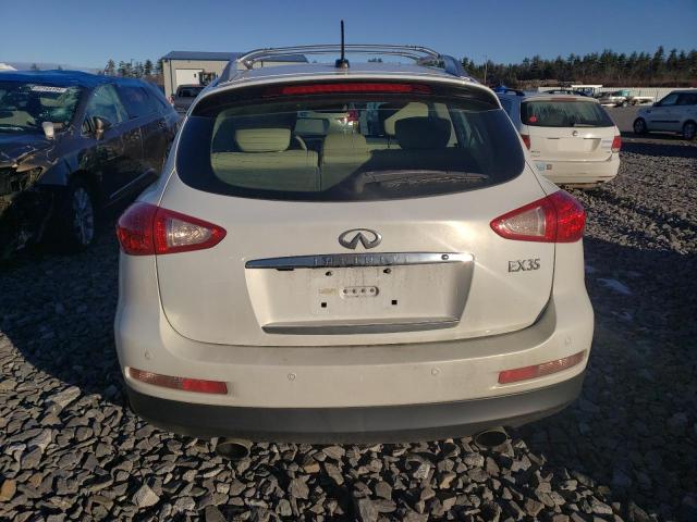 JNKAJ09F68M359316 - 2008 INFINITI EX35 BASE WHITE photo 6