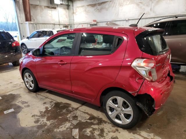 KL8CB6SA6KC738122 - 2019 CHEVROLET SPARK LS RED photo 2