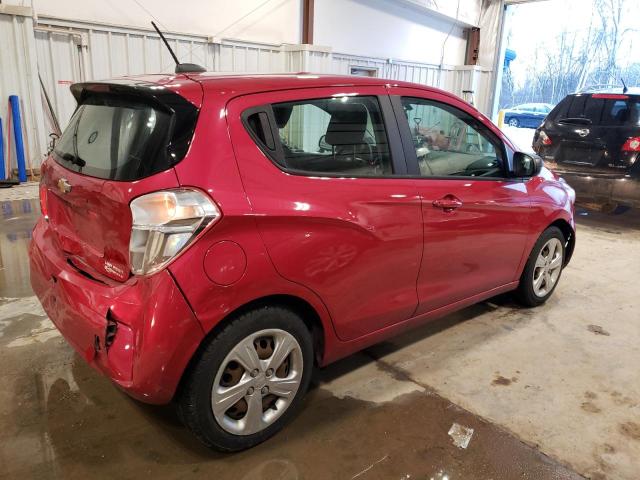 KL8CB6SA6KC738122 - 2019 CHEVROLET SPARK LS RED photo 3