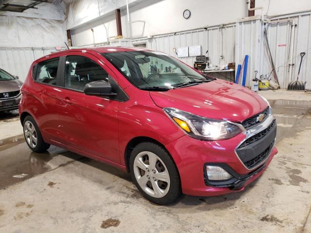 KL8CB6SA6KC738122 - 2019 CHEVROLET SPARK LS RED photo 4