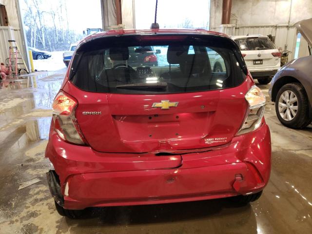 KL8CB6SA6KC738122 - 2019 CHEVROLET SPARK LS RED photo 6